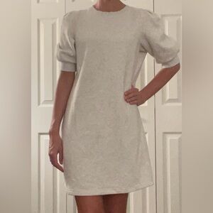 H&M Light Gray short Sleeve Dress